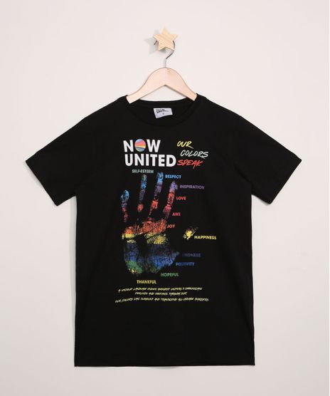 Camiseta-Juvenil-Now-United--Manga-Curta-Gola-Careca-Preta-9967392-Preto_1