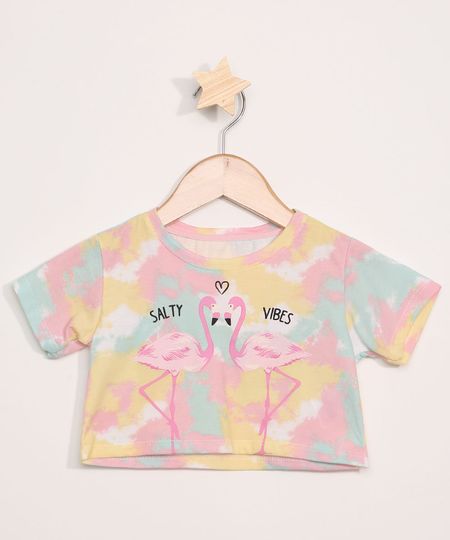 Blusa-Cropped-Infantil-Estampada-Tie-Dye-e-Flamingos-Manga-Curta-Rosa-9964150-Rosa_1 Blusa-Cropped-Infantil-Estampada-Tie-Dye-e-Flamingos-Manga-Curta-Rosa-9964150-Rosa_1