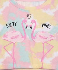 Blusa-Cropped-Infantil-Estampada-Tie-Dye-e-Flamingos-Manga-Curta-Rosa-9964150-Rosa_2