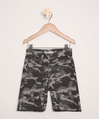 Bermuda-de-Sarja-Infantil-Estampada-Camuflada-com-Bolsos-Cinza-9965224-Cinza_1