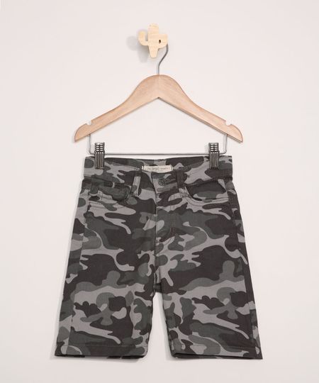 Bermuda-de-Sarja-Infantil-Estampada-Camuflada-com-Bolsos-Cinza-9965224-Cinza_1