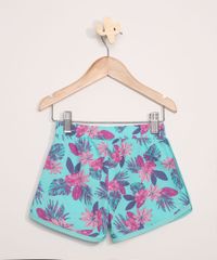 Short-de-Moletinho-Infantil-Running-Estampado-Floral-Verde-Claro-9967698-Verde_Claro_2