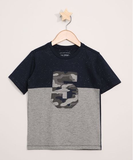 Camiseta-Infantil--5--com-Recorte-Manga-Curta-Cinza-Mescla-9970629-Cinza_Mescla_1