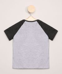 Camiseta-Infantil-Dinossauro-Flocado--Manga-Curta-Raglan-Cinza-Mescla-9964040-Cinza_Mescla_2