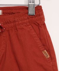 Bermuda-de-Sarja-Infantil-com-Bolsos-Marrom-9943494-Marrom_4