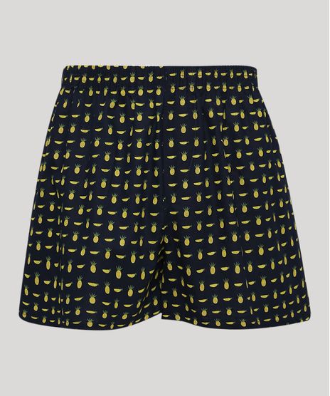 Samba-Cancao-Masculina-Estampada-Abacaxi-Cos-com-Elastico-Azul-Marinho-9951061-Azul_Marinho_1