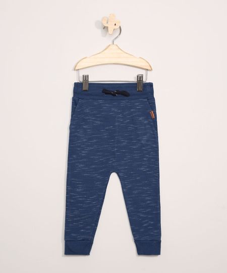 Calca-de-Moletom-Infantil-Saruel-com-Bolsos-Azul-9964058-Azul_1
