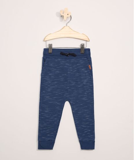 Calca-de-Moletom-Infantil-Saruel-com-Bolsos-Azul-9964058-Azul_1