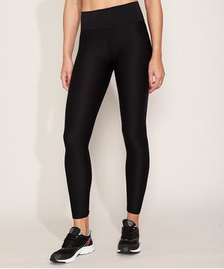 Calça Legging Feminina Cintura Alta Preta Ace frente