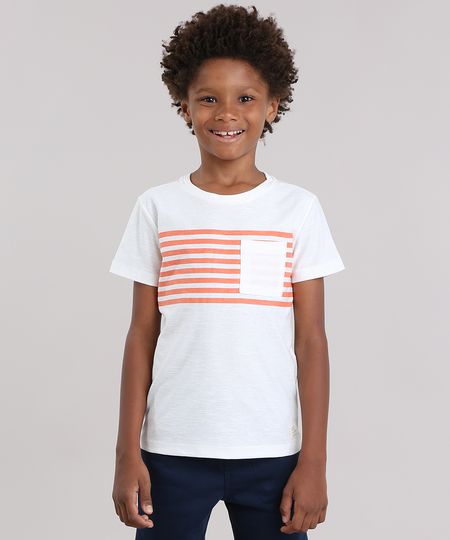 Camiseta-com-Estampa-Listrada-e-Bolso-Coral-9046964-Coral_1