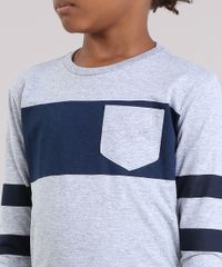 Camiseta-com-Listras-e-Bolso-Cinza-Mescla-9037945-Cinza_Mescla_4