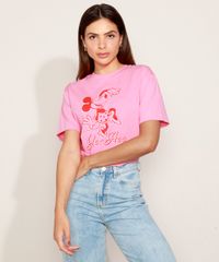 T-Shirt-Feminina-Mindset-Minnie-Manga-Curta-Decote-Redondo-Rosa-9981446-Rosa_5