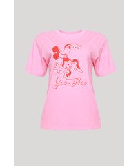 T-Shirt-Feminina-Mindset-Minnie-Manga-Curta-Decote-Redondo-Rosa-9981446-Rosa_6