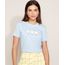 T-Shirt-Feminina-Mindset-Margaridas-Manga-Curta-Decote-Redondo-Azul-Claro-9977033-Azul_Claro_1