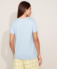 T-Shirt-Feminina-Mindset-Margaridas-Manga-Curta-Decote-Redondo-Azul-Claro-9977033-Azul_Claro_4