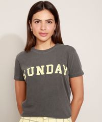 T-Shirt-Feminina-Mindset--Sunday--Manga-Curta-Decote-Redondo-Cinza-9978726-Cinza_5