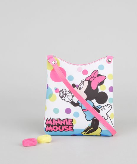 Bolsa-Estampada-Minnie---Elasticos-de-Cabelo-Branca-9060642-Branco_1
