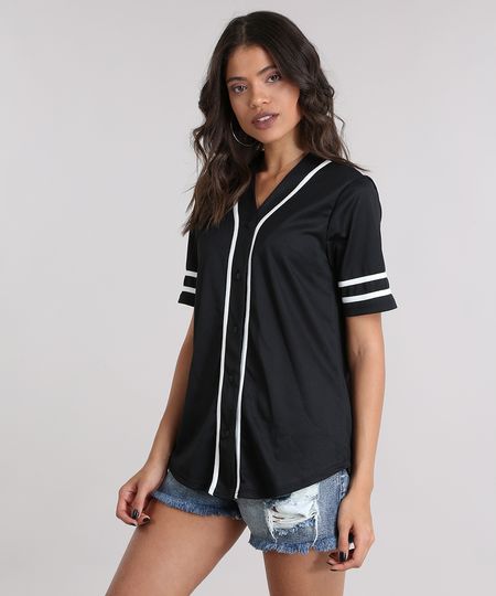 Camisa-Esportiva-com-Vivo-Contrastante-Preta-8845898-Preto_1 Camisa-Esportiva-com-Vivo-Contrastante-Preta-8845898-Preto_1