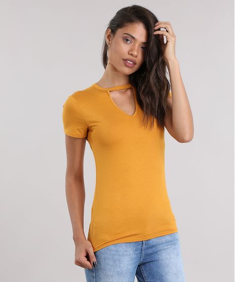 Blusa-Basica-Choker-Amarelo-Escuro-8709760-Amarelo_Escuro_1