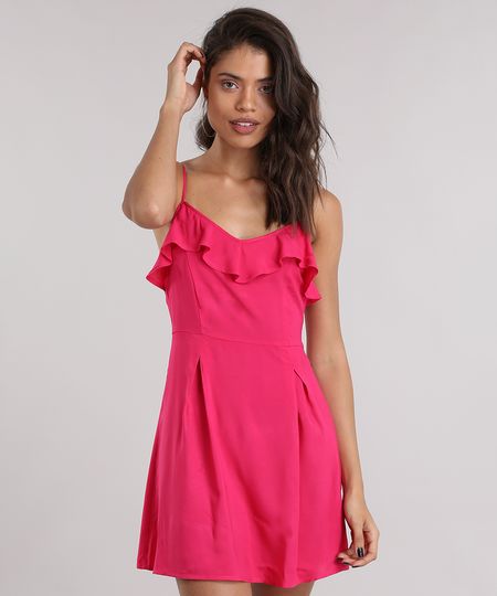 Vestido-com-Babado-Pink-8850448-Pink_1 Vestido-com-Babado-Pink-8850448-Pink_1