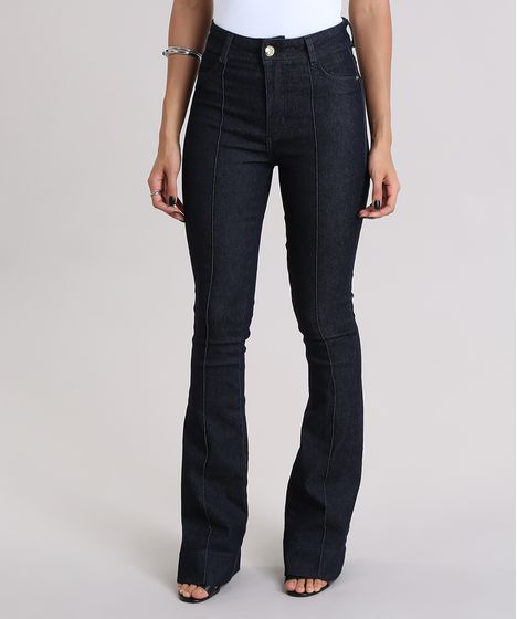 calça flare c&a