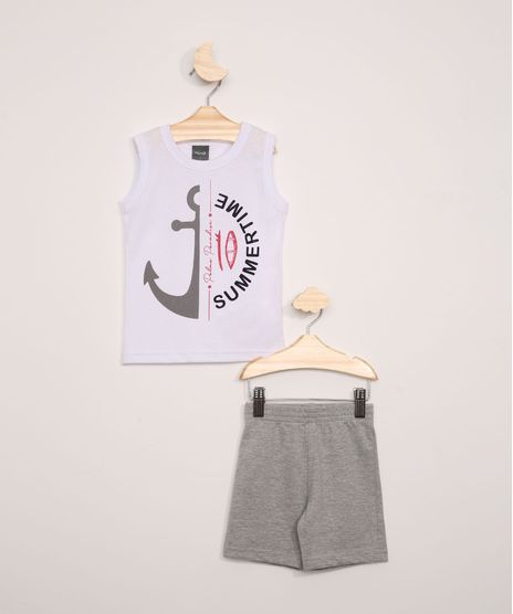 Conjunto-Infantil-Brandili-Mundi-Regata--Summer-Time--Branca---Bermuda-de-Moletom-Cinza-Mescla-Claro-9975586-Cinza_Mescla_Claro_1