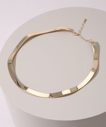 Colar-Feminino-Choker-Ondulado-Dourado-9962258-Dourado_1
