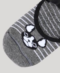 Meia-Feminina-Sapatilha-Antiderrapante-Listrada-Preta-9971628-Preto_2