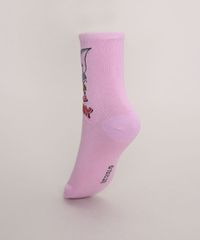 Meia-Feminina-Cano-Alto-Tom-e-Jerry-Rosa-9971703-Rosa_3