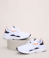Tenis-Masculino-Oneself-Knit-com-Recortes-Branco-9973253-Branco_1