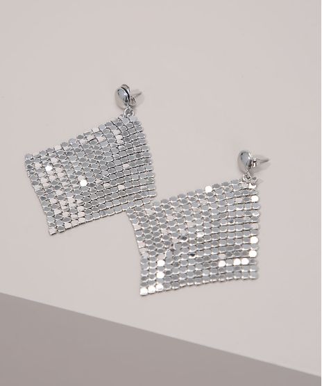 Brinco-Feminino--Metalica-Geometrico-Prateado-9976663-Prateado_1