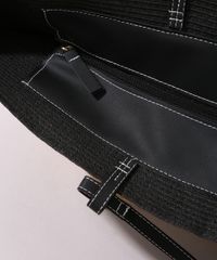 Bolsa-Feminina-de-Palha-Grande-Bicolor-Preta-9961407-Preto_3
