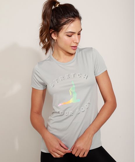 Camiseta-Feminina-Esportiva-Ace--Stretch-Your-Body--Manga-Curta-Decote-Redondo-Cinza-9971690-Cinza_1