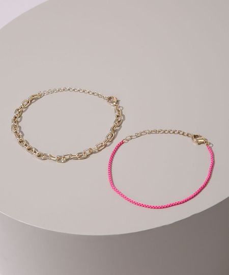 Kit-de-2-Pulseiras-Femininas-Dourado-9976707-Dourado_1