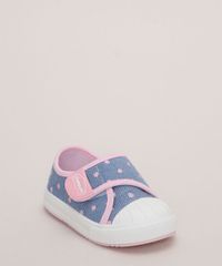 Tenis-Infantil-Pimpolho-Estampado-de-Poa-com-Velcro-Azul-9973825-Azul_4