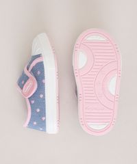 Tenis-Infantil-Pimpolho-Estampado-de-Poa-com-Velcro-Azul-9973825-Azul_6