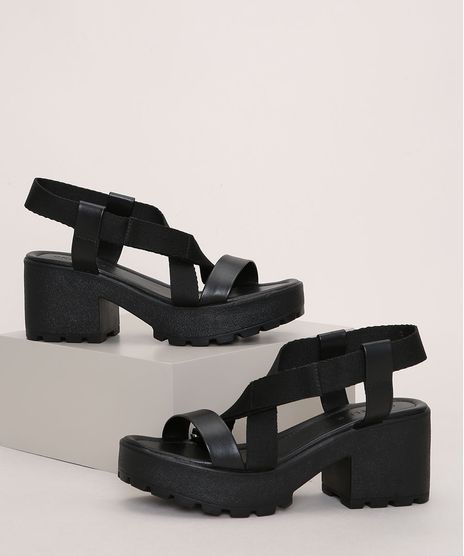 Sandalia-Feminina-Oneself-Tratorada-com-Salto-Grosso-Medio-Preta-9979043-Preto_1