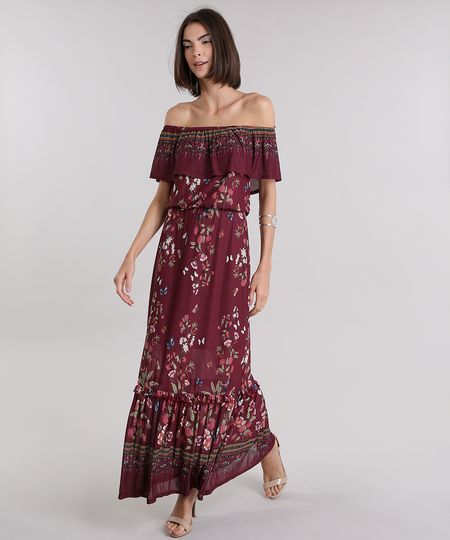 Vestido-Longo-Ombro-a-Ombro-Estampado-Floral-Vinho-8968703-Vinho_1 Vestido-Longo-Ombro-a-Ombro-Estampado-Floral-Vinho-8968703-Vinho_1