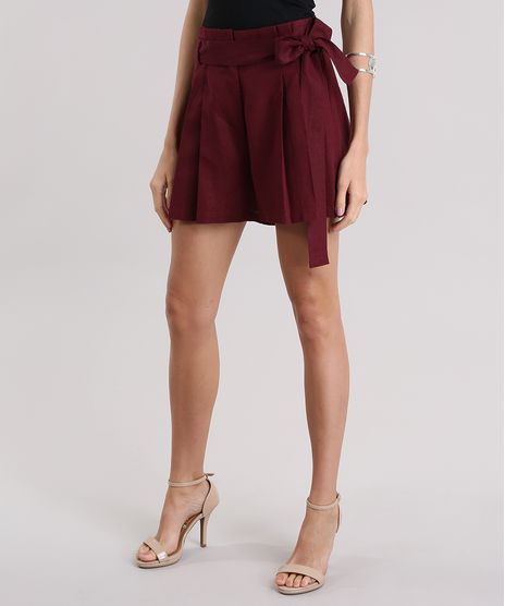 Short-Clochard-em-Linho-com-Faixa-Vinho-8881850-Vinho_1