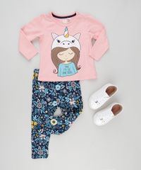 Conjunto-de-Blusa-Unicornio-Rosa---Calca-Legging-Estampada-Floral-Azul-Marinho-9031768-Azul_Marinho_3