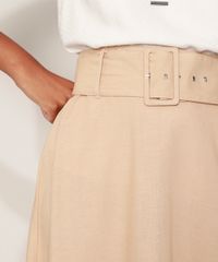 Saia-Feminina-Midi-com-Cinto-Kaki-9948952-Kaki_5