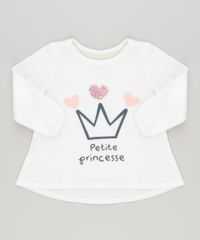 Blusa--Petite-Princesse--em-Algodao---Sustentavel-Off-White-9030146-Off_White_1