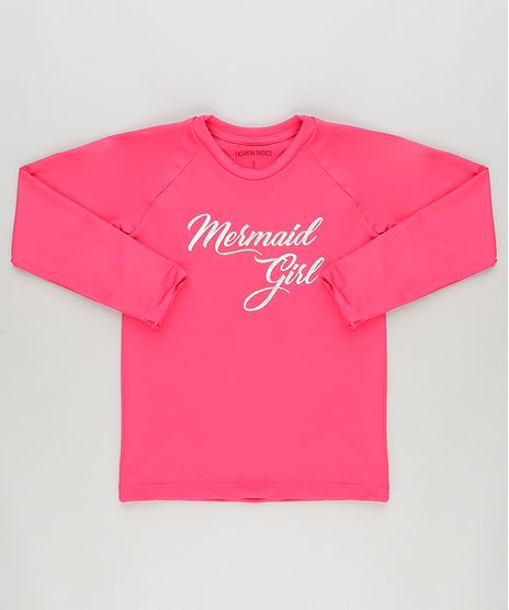Blusa--Mermaid-Girl--com-Protecao-UV50--Rosa-Escuro-9035848-Rosa_Escuro_1