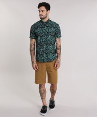 Bermuda-Slim-Estampada-de-Peixes-Caramelo-8775930-Caramelo_3