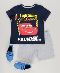 Conjunto-de-Camiseta-Carros-Azul-Marinho---Bermuda-em-Moletom-Cinza-Mescla-9029279-Cinza_Mescla_3