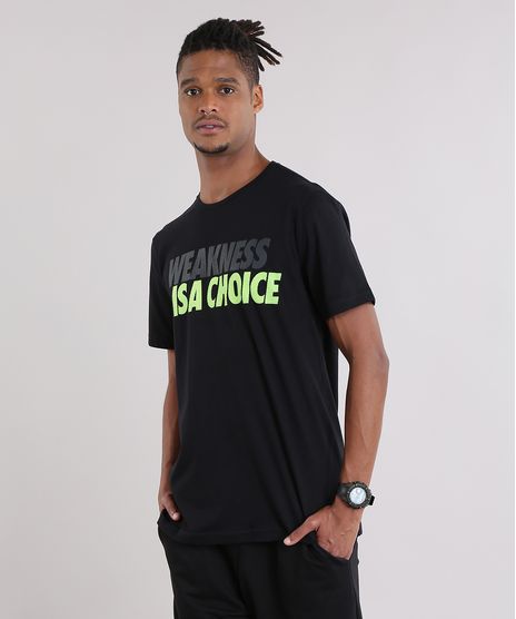 Camiseta-Ace--Weakness-Is-A-Choice--Preta-9048054-Preto_1