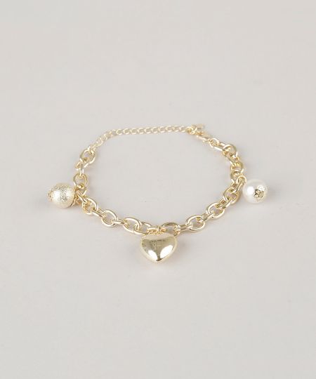 Pulseira-com-Pingentes-Dourado-8429106-Dourado_1
