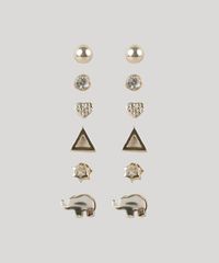 Kit-de-6-Brincos-Dourado-8572823-Dourado_1