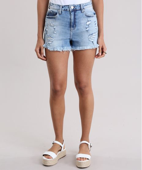 Short-Jeans-Relaxed-Stretch-Destroyed-Azul-Claro-9006250-Azul_Claro_1