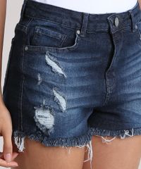 Short-Jeans-Relaxed-Stretch-Destroyed-Azul-Escuro-9006249-Azul_Escuro_4
